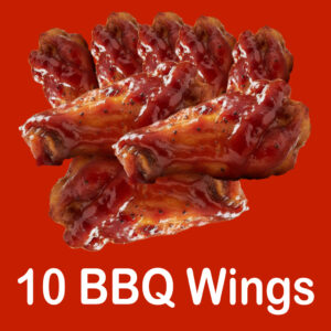 10 BBQ Wings