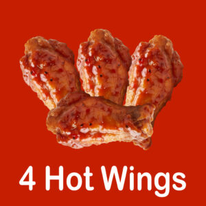 4 Hot Wings