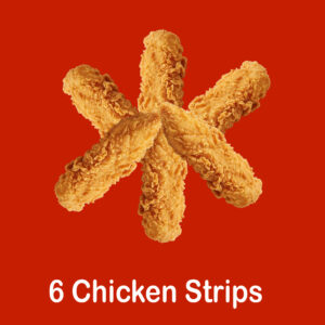 6 Chicken Strips