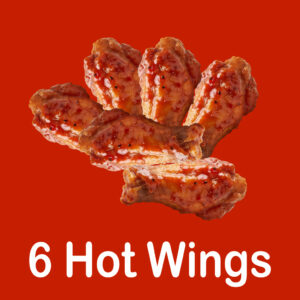 6 Hot Wings