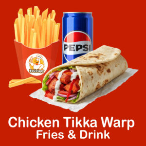 Chicken Tikka Wrap Meal