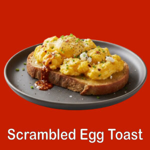 Scrambled Egg Toast