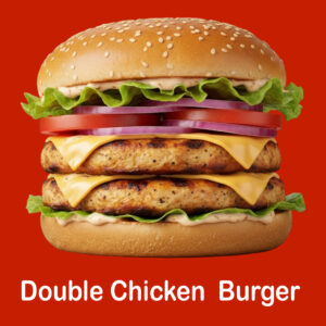 Double Chicken Burger