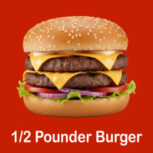 Half Pounder Burger