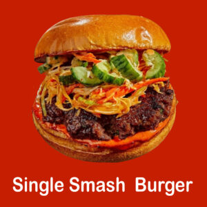 Single Smash Burger
