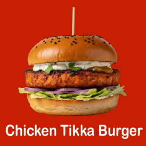 Chicken Tikka Burger